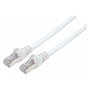 Intellinet 741903 Cable de Red RJ45 Cat7 S/FTP 0.25 m Blanco 10 Gbit/s 600 MHz 10GBase-T Conector Dorado Plug & Play
