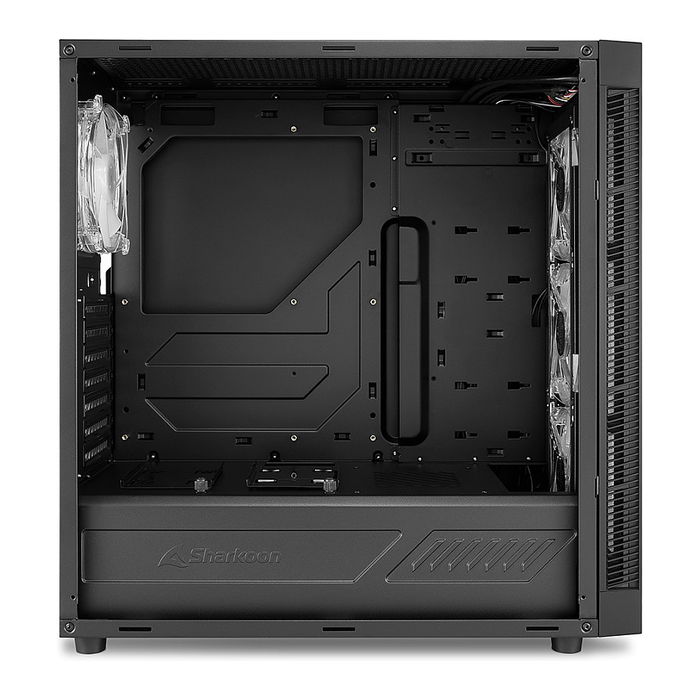 Sharkoon TG6M RGB ATX 1xGlas Black Torre Gaming con Panel Lateral de Cristal Templado y Iluminación RGB