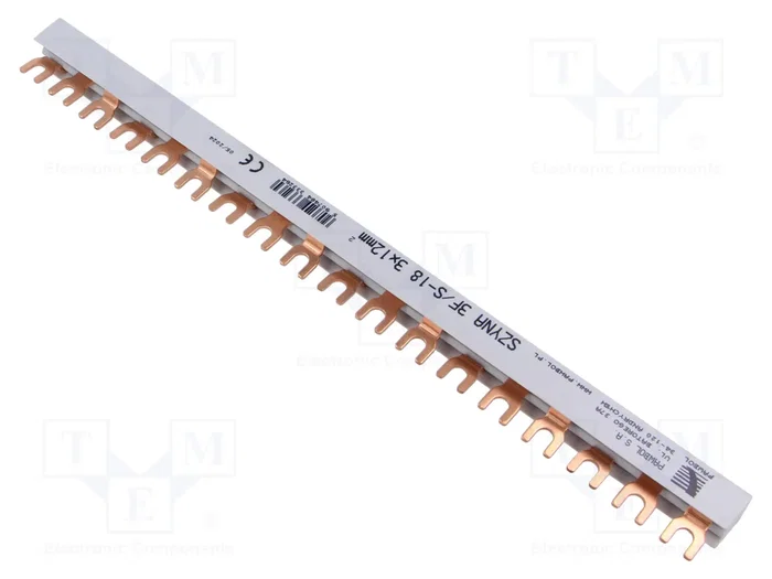 PAWBOL Busbar de 3 Polos 12mm2 80A PAWBOL Busbar de 3 Polos 12mm2 80A