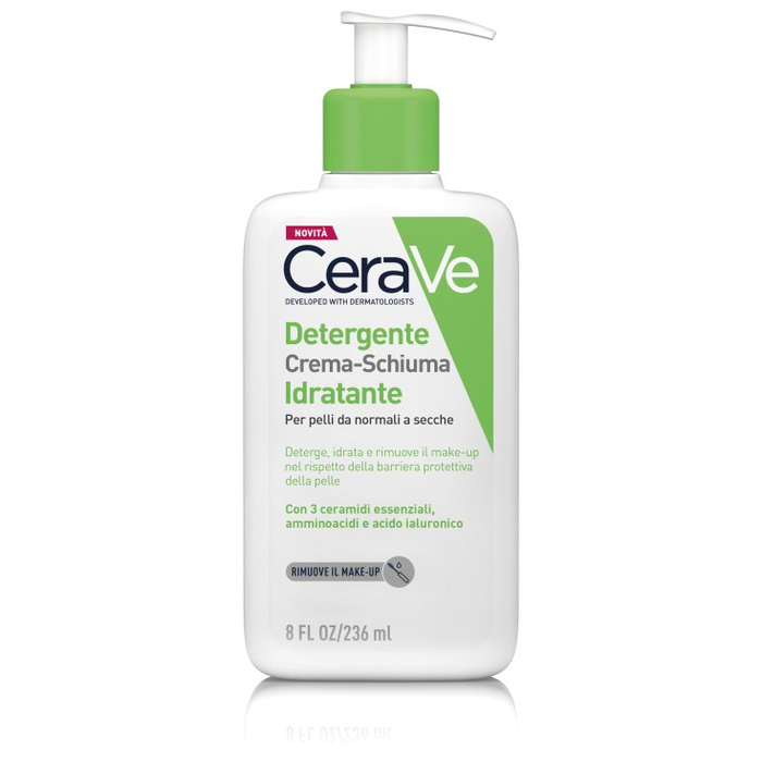 CeraVe Limpiador Crema-Espuma Hidratante 236 ml CeraVe Limpiador Crema-Espuma Hidratante 236 ml