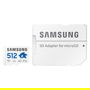 Samsung MB-MD512S MicroSDXC 512GB Clase 10 UHS-I 180MB/s 130MB/s