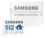 SAMSUNG MB-MD512S MicroSDXC de 512 GB con Adaptador