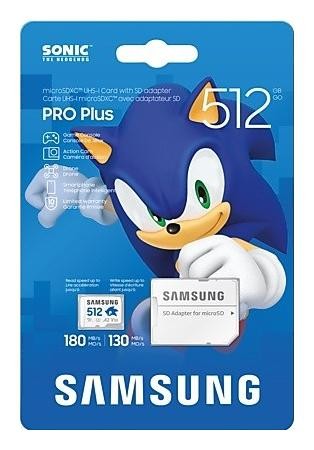 SAMSUNG MB-MD512S MicroSDXC de 512 GB con Adaptador