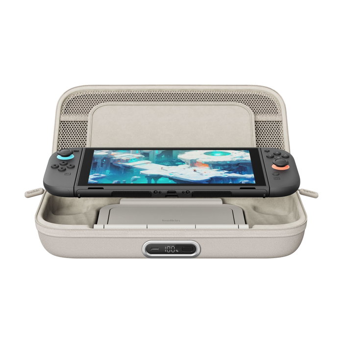 Belkin Charging Case Pro 10000mAh para Nintendo Switch 2 - Sand