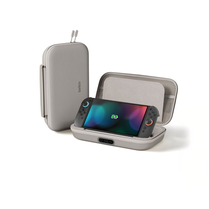 Belkin Charging Case Pro 10000mAh para Nintendo Switch 2 - Sand