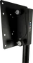 QUIKLOK Soporte Pantallas TV Planas Max 40" VESA 75x75/100x100/100x200/200x200 Carga Máxima 30 kg Negro