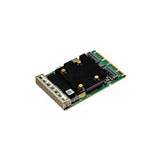 Broadcom MegaRAID 9562-16i SAS/SATA/NVMe PCIe x8 Controladora RAID de 16 Puertos 12Gb/s SFF-8654 OCP3 con 4GB de Caché