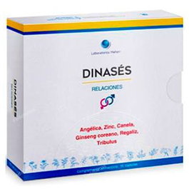 MAHEN Dinases 15 Cap. - Complemento Alimenticio para Mejorar la Vitalidad y Relaciones Sexuales con Ginseng Coreano, Angélica y Zinc