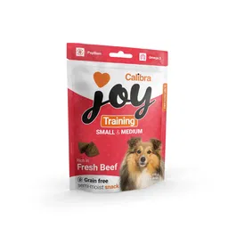 Calibra Joy Dog Training S&M Ternera Snacks para Entrenamiento de Perros, 150 gr