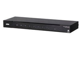 ATEN VS0801HB Conmutador / Selector / Switch HDMI 8 Puertos True 4K, 8 Entradas 1 Salida, HDMI 2.0, 18 Gbps, 4K 60Hz, 3D, HDCP, Color 12 bits, Audio HD - Modelo VS0801HB-AT-G