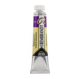 Rembrandt Acuarela Tubo 20 ml Púrpura Manganeso 596