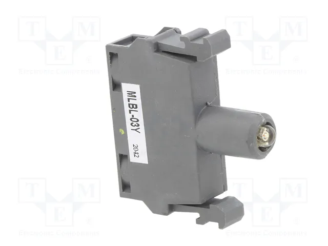 ABB Elemento iluminador LED amarillo 22mm 60VDC
