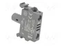 ABB Elemento iluminador LED amarillo 22mm 60VDC