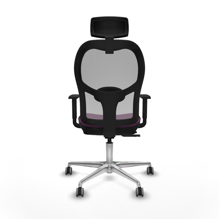 PIQUERAS Y CRESPO Silla de oficina Jorquera con mecanismo Sincro/Traslack, Morado y Gris PIQUERAS Y CRESPO Silla de oficina Jorquera con mecanismo Sincro/Traslack, Morado y Gris