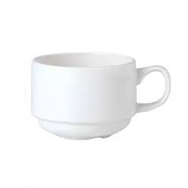 Steelite Simplicity Taza Apilable Moca 10 cl (Set de 12)