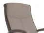 Q-connect Silla de Escritorio ENA Simil Piel Base Metálica Color Gris Alto 105cm Ancho 63cm Profundo 65cm