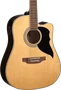 EKO Guitarra Acústica Dreadnought Ranger 6 A/E Cutaway Electroacústica Natural