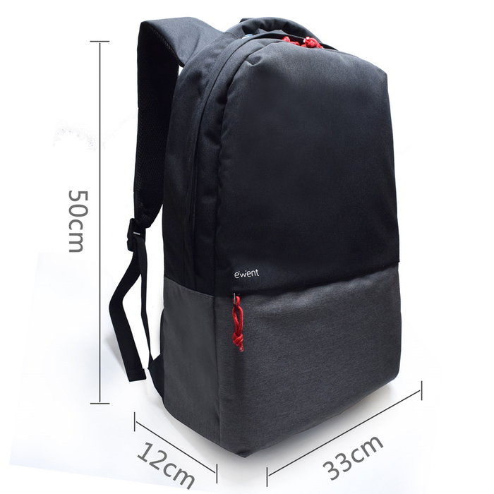 Ewent EW2529 Mochila para portátil urbana de 17.3 pulgadas con puerto de carga USB