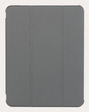 Tucano Funda Folio Satin para iPad 10.9" 10ª Generación 2022 - Gris Transparente, Policarbonato y TPU, Resistente a Golpes, Con Modo Espera