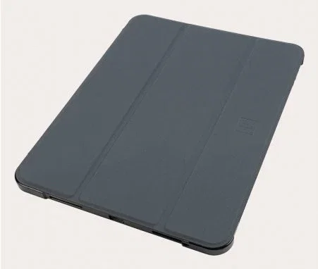 Tucano Funda Folio Satin para iPad 10.9" 10ª Generación 2022 - Gris Transparente, Policarbonato y TPU, Resistente a Golpes, Con Modo Espera