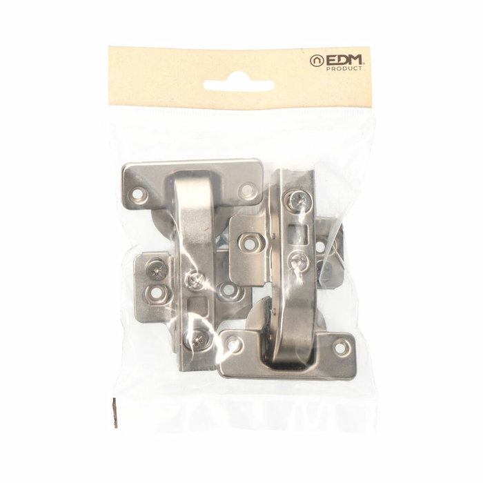 Edm Bisagra de cazoleta rinconera con pistón modelo BC13, 35 mm, 2 uds