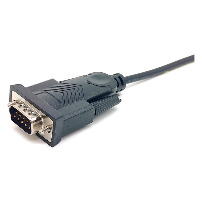 EQUIP Cable Adaptador USB-A a Serie RS232 DB9 1,5m Negro