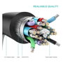 EQUIP Cable Adaptador USB-A a Serie RS232 DB9 1,5m Negro