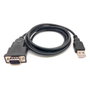 EQUIP Cable Adaptador USB-A a Serie RS232 DB9 1,5m Negro
