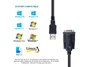 EQUIP Cable Adaptador USB-A a Serie RS232 DB9 1,5m Negro
