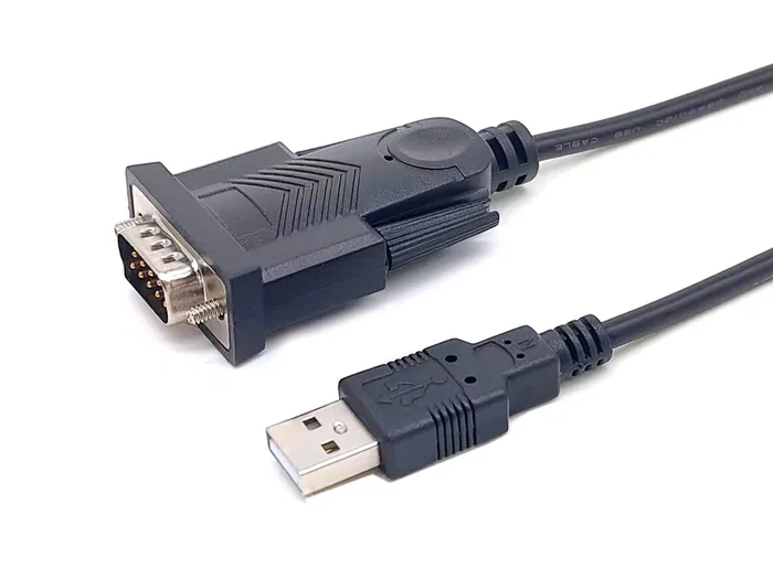 Equip 133391 Cable Adaptador USB 2.0 Tipo A a DB-9 (RS232 Serie), Negro, 1.5m, Compatible con Windows 7/8/10/11, Linux y Mac OS, Chipset Prolific PL2303GT