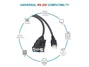 EQUIP Cable Adaptador USB-A a Serie RS232 DB9 1,5m Negro