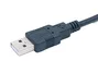 EQUIP Cable Adaptador USB-A a Serie RS232 DB9 1,5m Negro