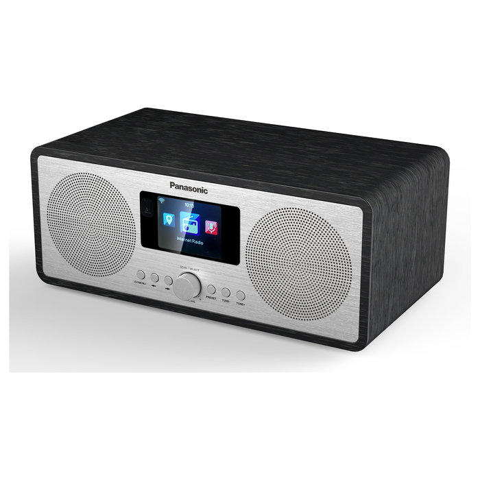 Panasonic RF-D40EG-K Radio Portátil Digital con Bluetooth 5.3, Wi-Fi, Pantalla LCD 2.4", USB, Negro Panasonic RF-D40EG-K Radio Portátil Digital con Bluetooth 5.3, Wi-Fi, Pantalla LCD 2.4", USB, Negro