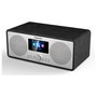 Panasonic RF-D40EG-K Radio Portátil Digital con Bluetooth 5.3, Wi-Fi, Pantalla LCD 2.4", USB, Negro