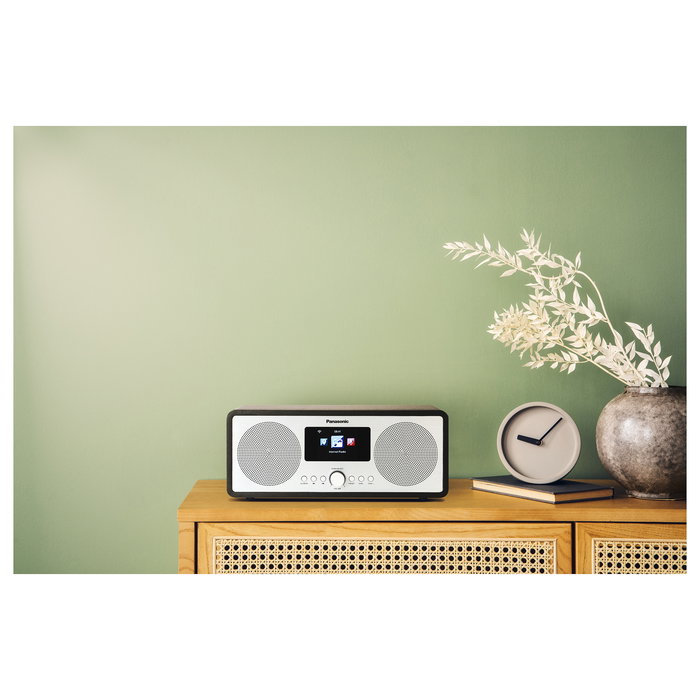 Panasonic RF-D40EG-K Radio Portátil Digital con Bluetooth 5.3, Wi-Fi, Pantalla LCD 2.4", USB, Negro Panasonic RF-D40EG-K Radio Portátil Digital con Bluetooth 5.3, Wi-Fi, Pantalla LCD 2.4", USB, Negro