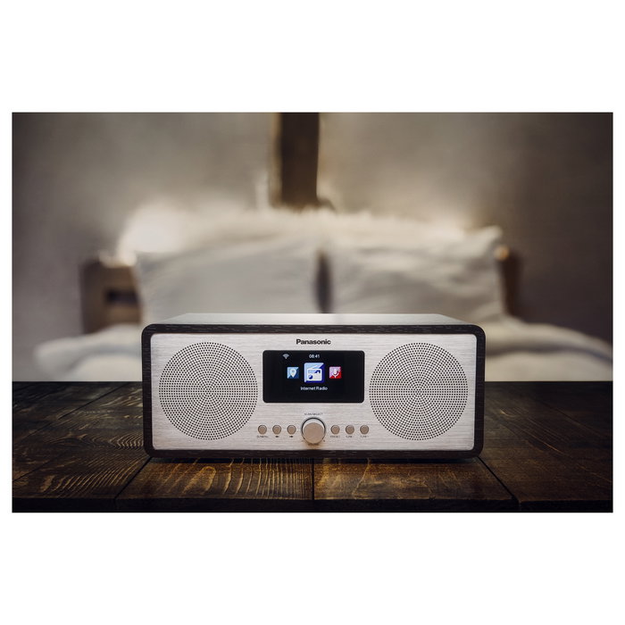 Panasonic RF-D40EG-K Radio Portátil Digital con Bluetooth 5.3, Wi-Fi, Pantalla LCD 2.4", USB, Negro Panasonic RF-D40EG-K Radio Portátil Digital con Bluetooth 5.3, Wi-Fi, Pantalla LCD 2.4", USB, Negro