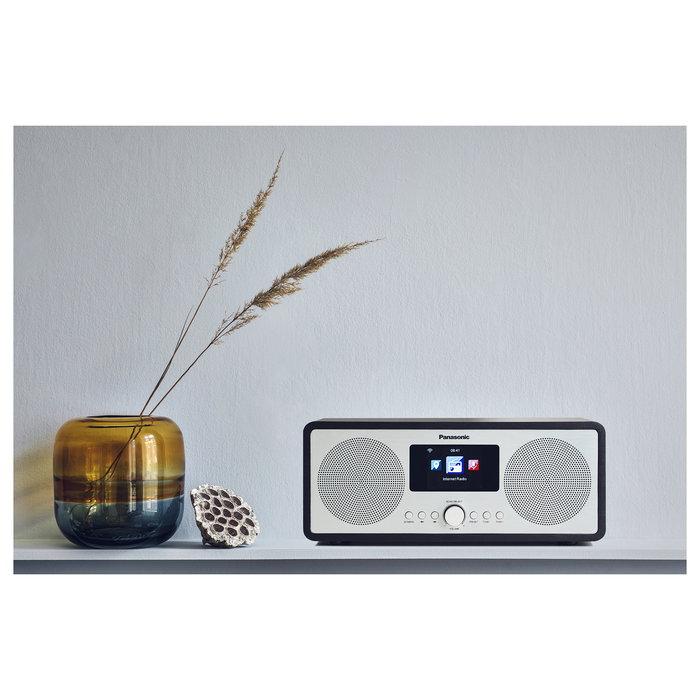 Panasonic RF-D40EG-K Radio Portátil Digital con Bluetooth 5.3, Wi-Fi, Pantalla LCD 2.4", USB, Negro Panasonic RF-D40EG-K Radio Portátil Digital con Bluetooth 5.3, Wi-Fi, Pantalla LCD 2.4", USB, Negro