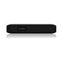 ICY BOX IB-233U3-B Carcasa para HDD/SSD de 2,5 pulgadas con funda de silicona, Negro