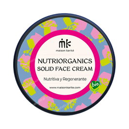 MAISON KARITE Crema Facial Nutriorganics 300ml Vegana Sin Gluten Sello Ecoplus