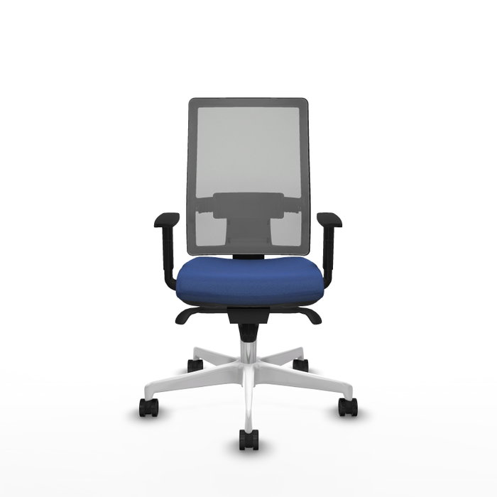 PIQUERAS Y CRESPO Silla de oficina Horna Azul marino y Gris PIQUERAS Y CRESPO Silla de oficina Horna Azul marino y Gris