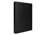 Liderpapel Carpeta de 4 Anillas 40mm Mixtas Folio Cartón Forrado Paper Coat Negra
