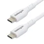 StarTech.com Cable USB-C a USB-C de 3m, 60W, Blanco