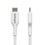 Startech Cable de Carga USB-C USB 2.0 USB2CC3MWHE - 3m Blanco - 60W PD 2.0 / 3A - Transferencia 480 Mbps - USB Tipo C Macho a Macho