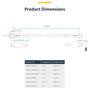 StarTech.com Cable USB-C a USB-C de 3m, 60W, Blanco