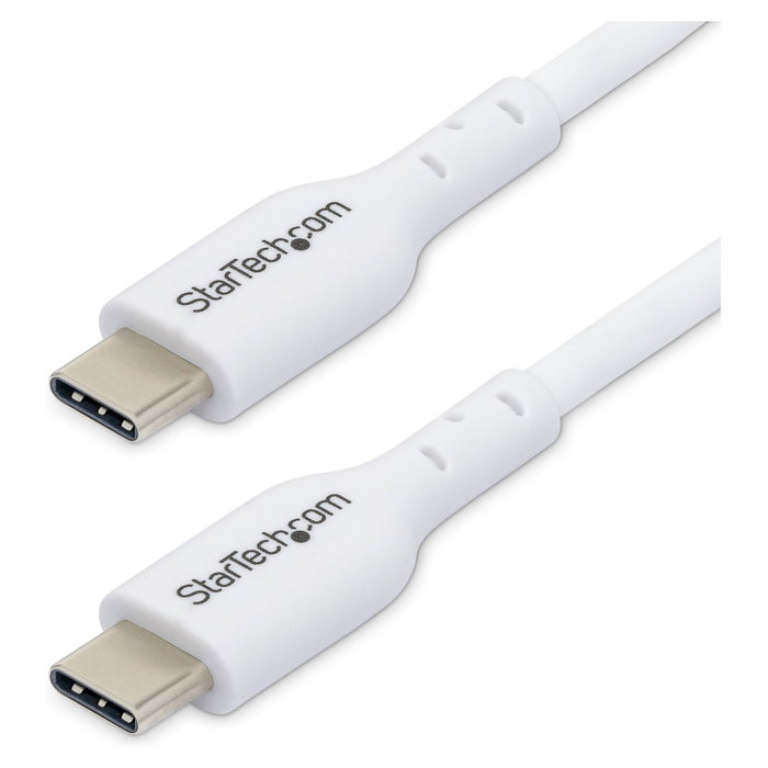 StarTech.com Cable USB-C a USB-C de 3m, 60W, Blanco
