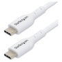 StarTech.com Cable USB-C a USB-C de 3m, 60W, Blanco