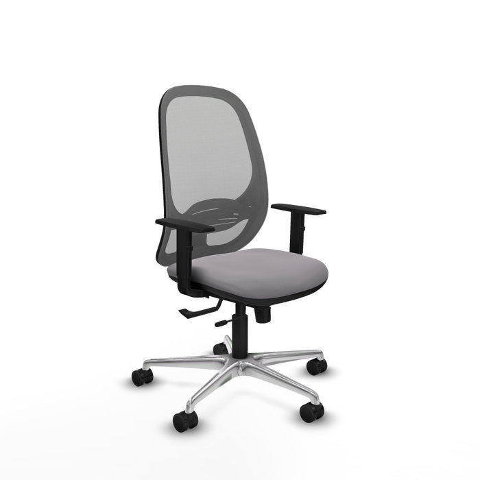 PIQUERAS Y CRESPO Silla de oficina Cilanco Gris con mecanismo Sincro/Traslack PIQUERAS Y CRESPO Silla de oficina Cilanco Gris con mecanismo Sincro/Traslack