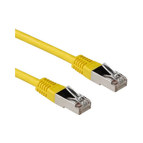 ACT Cable Ethernet Cat6a SFTP de 3 m Amarillo con conectores RJ45 ACT Cable Ethernet Cat6a SFTP de 3 m Amarillo con conectores RJ45