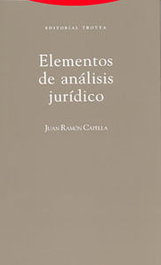 Elementos de análisis jurídico, Juan Ramón Capella - TROTTA EDITORIAL