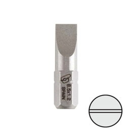 DUVER Punta Atornill Pl8X1.6 Plana 1/4'' 25Mm